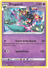 Dragapult Fusion Strike Pokemon Card Singles 130/264