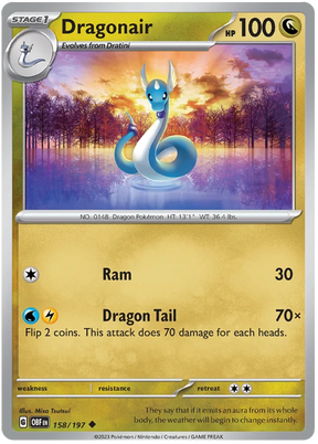Dragonair Obsidian Flames Single Pokemon Card