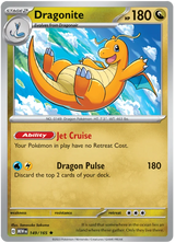 Dragonite 151 Single Pokemon Card