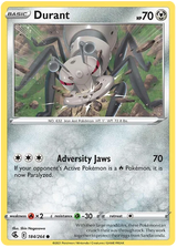 Durant Fusion Strike Pokemon Card Singles 184/264