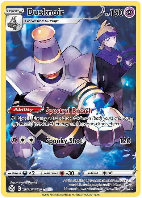 Dusknoir Brilliant Stars Trainer Gallery Pokemon Card Singles TG06/TG30