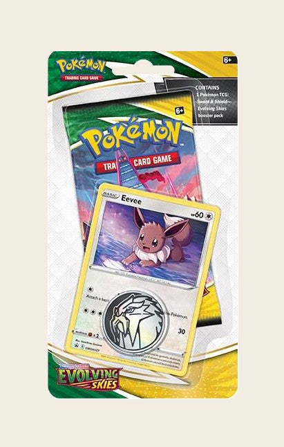 Pokemon Sword & Shield Evolving Skies Checklane Blister Eevee