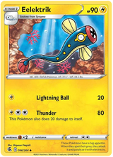 Eelektrik Fusion Strike Pokemon Card Singles 096/264