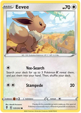 Eevee 125/203 - Pokemon TCG Evolving Skies card