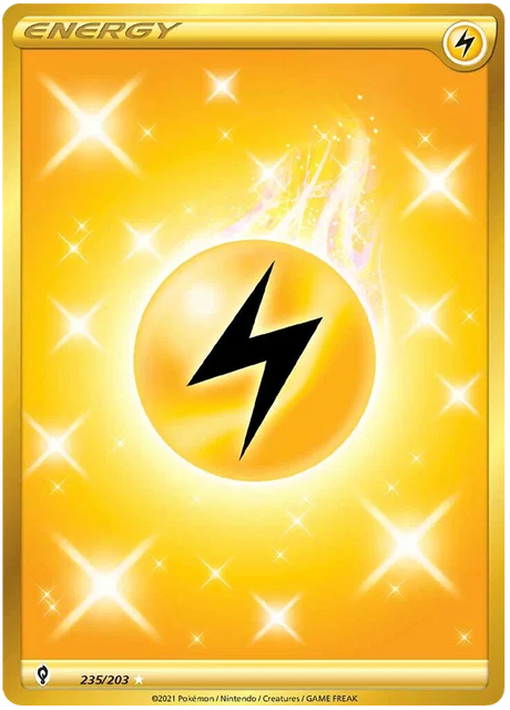 Lightning Energy (Secret) 235/203 - Pokemon TCG Evolving Skies card