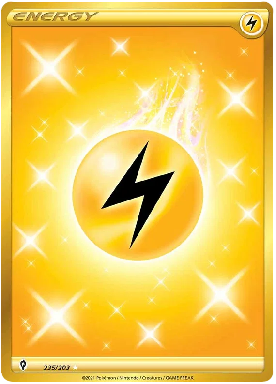 Lightning Energy (Secret) 235/203 - Pokemon TCG Evolving Skies card