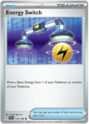 Energy Switch Scarlet & Violet Base Set Pokemon Card Single