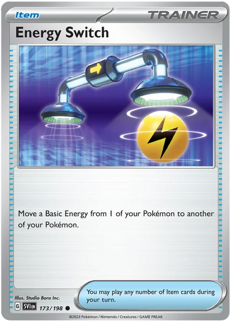 Energy Switch Scarlet & Violet Base Set Pokemon Card Single