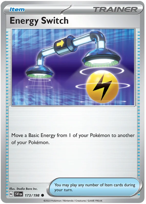 Energy Switch Scarlet & Violet Base Set Pokemon Card Single