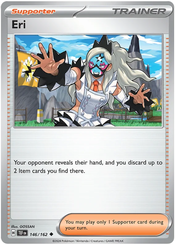 Eri Temporal Forces Pokemon Single 146/162