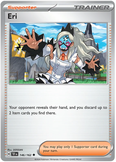 Eri Temporal Forces Pokemon Single 146/162