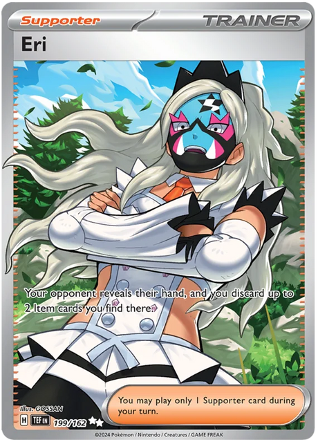 Eri Temporal Forces Pokemon Single 199/162