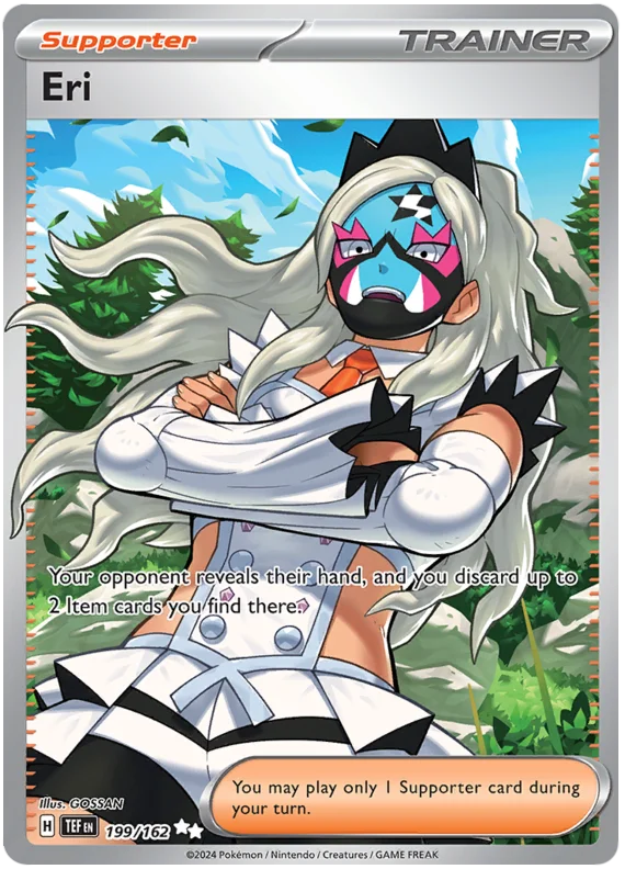 Eri Temporal Forces Pokemon Single 199/162