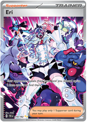 Eri Temporal Forces Pokemon Single 210/162