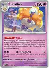 Espathra Paradox Rift Single Pokemon Card 081/182