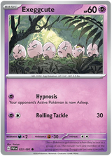 Exeggcute Paldean Fates Pokemon Card Single 023/091