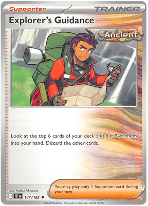 Explorer's Guidance Temporal Forces Pokemon Single 147/162