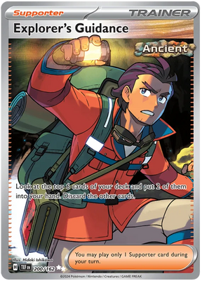 Explorer's Guidance Temporal Forces Pokemon Single 200/162