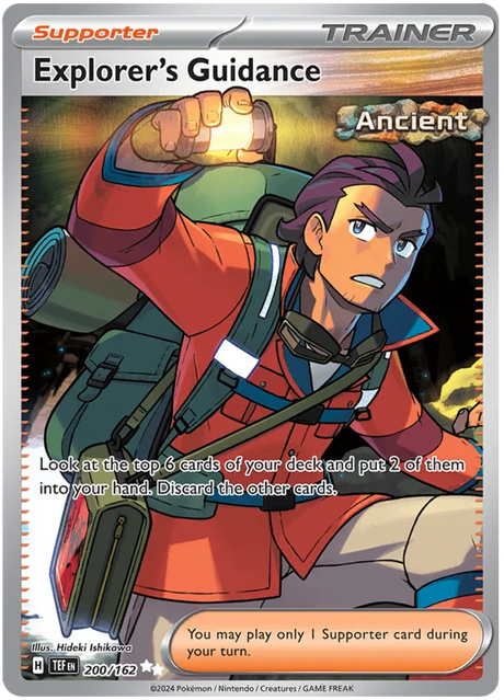 Explorer's Guidance Temporal Forces Pokemon Single 200/162