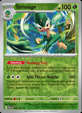 Simisage 005/182, Paradox Rift, Reverse Holo, representative matte composite