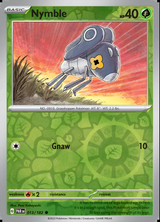 Nymble 013/182, Paradox Rift, Reverse Holo, representative matte composite