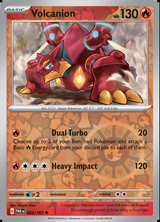 Volcanion 022/182, Paradox Rift, Reverse Holo, representative matte composite
