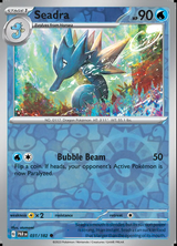 Seadra 031/182, Paradox Rift, Reverse Holo, representative matte composite