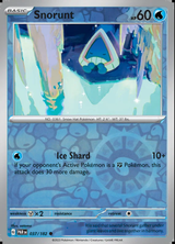 Snorunt 037/182, Paradox Rift, Reverse Holo, representative matte composite