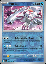 Palkia 040/182, Paradox Rift, Reverse Holo, representative matte composite