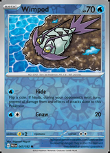 Wimpod 047/182, Paradox Rift, Reverse Holo, representative matte composite