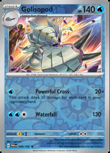 Golisopod 049/182, Paradox Rift, Reverse Holo, representative matte composite