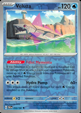 Veluza 054/182, Paradox Rift, Reverse Holo, representative matte composite