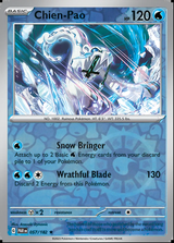 Chien-Pao 057/182, Paradox Rift, Reverse Holo, representative matte composite