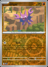Gligar 091/182, Paradox Rift, Reverse Holo, representative matte composite