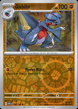 Gabite 095/182, Paradox Rift, Reverse Holo, representative matte composite