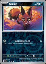 Nickit 119/182, Paradox Rift, Reverse Holo, representative matte composite