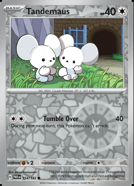 Tandemaus 154/182, Paradox Rift, Reverse Holo, representative matte composite