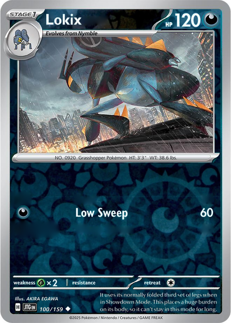 Lokix 100/159, Journey Together, Reverse Holo, representative matte composite