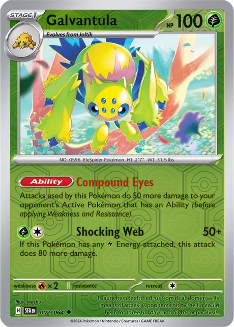 Galvantula SFA EN 002/064 Reverse Holo