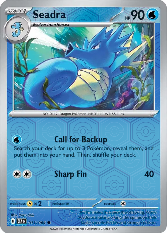 Seadra SFA EN 011/064 Reverse Holo