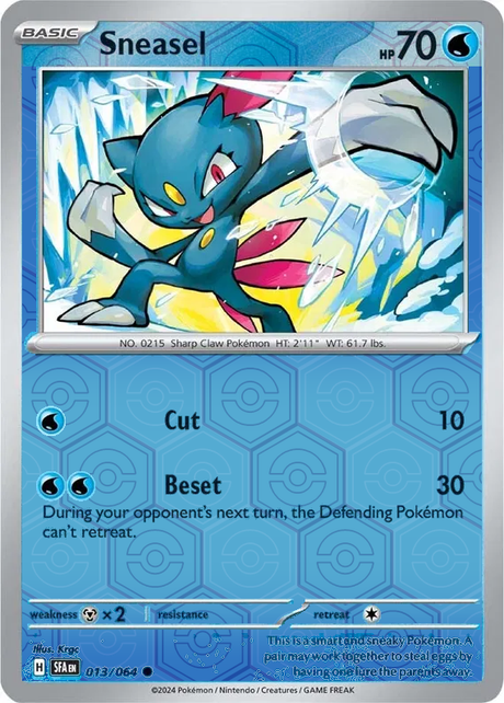 Sneasel SFA EN 013/064 Reverse Holo