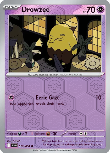 Drowzee SFA EN 016/064 Reverse Holo