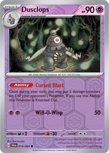 Dusclops SFA EN 019/064 Reverse Holo