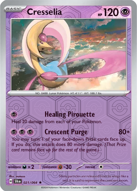 Cresselia SFA EN 021/064 Reverse Holo