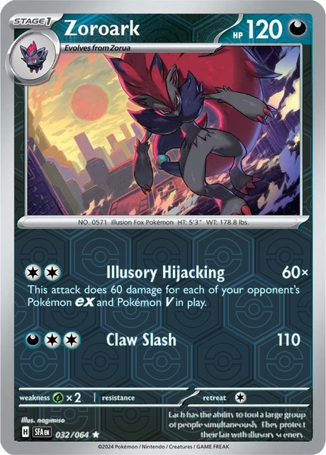 Zoroark SFA EN 032/064 Reverse Holo