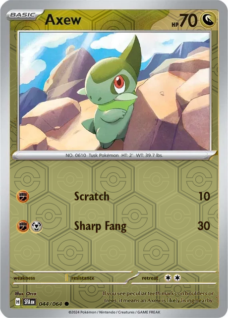 Axew SFA EN 044/064 Reverse Holo