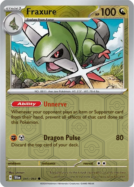 Fraxure SFA EN 045/064 Reverse Holo