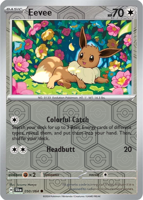 Eevee SFA EN 050/064 Reverse Holo