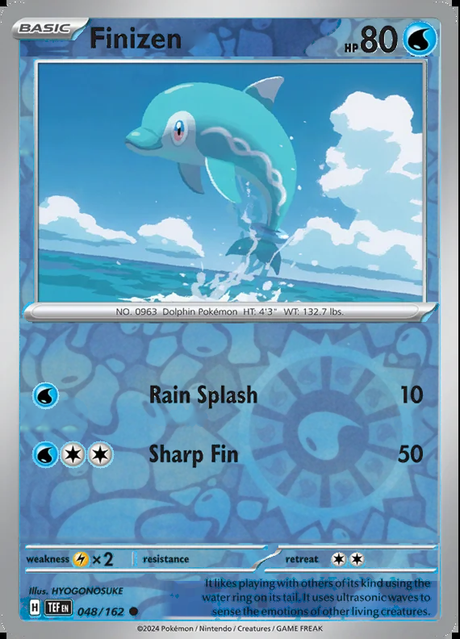 Finizen 048/162, Temporal Forces, Reverse Holo, representative matte composite