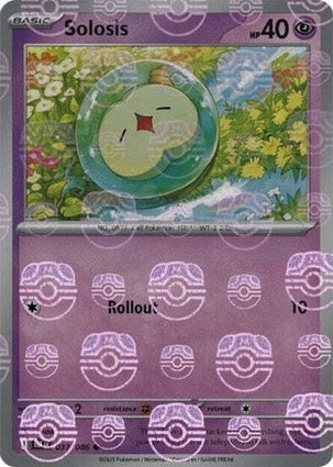 Solosis 037/086 - Black Bolt - Master Ball Reverse Holo